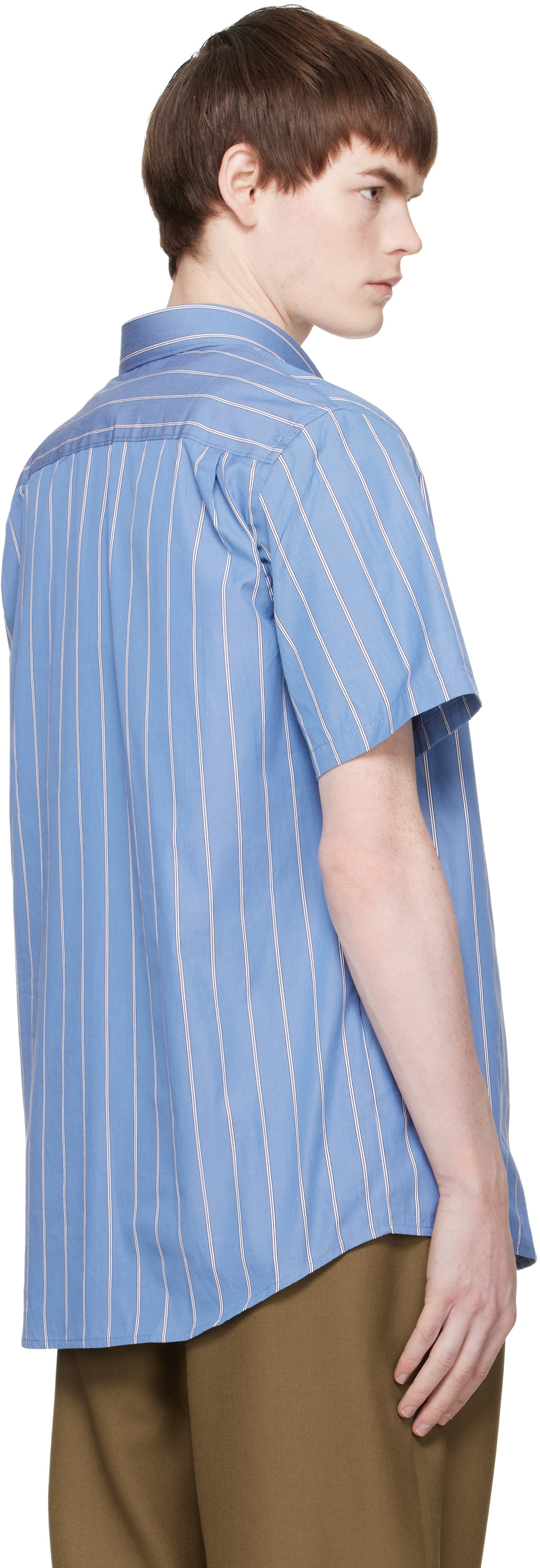 A.P.C. Blue Bart Shirt