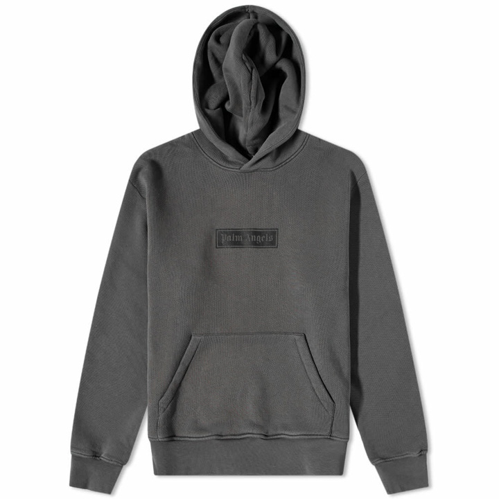 Photo: Palm Angels Garment Dyed Box Logo Popover Hoody