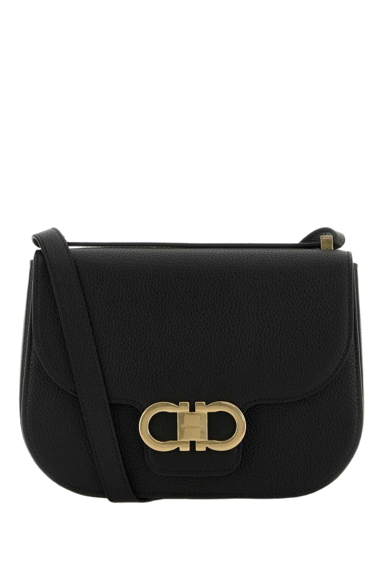 Ferragamo - Trapezio Mini leather crossbody bag Salvatore