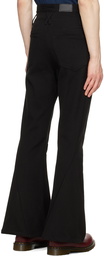 KOZABURO Black Long 3D Jeans