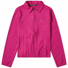 Acne Studios Men's Fuego Face Track Jacket in Fuchsia Pink