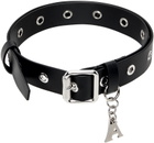 1017 ALYX 9SM Black Leather Choker