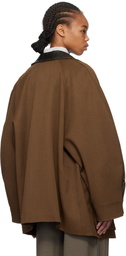 Cordera Brown Short Trench Jacket