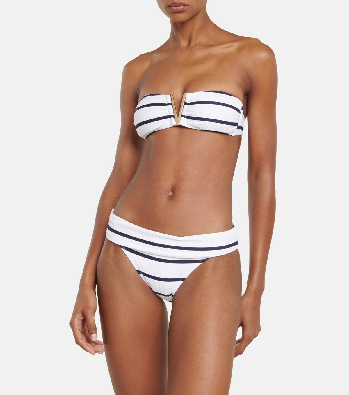 Heidi Klein Long Island bandeau bikini top