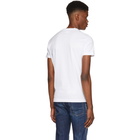 Dsquared2 White Dyed Print T-Shirt