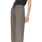 Won Hundred Brown Houndstooth Anisa Trousers