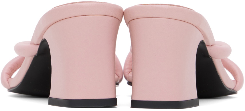 Reike Nen Pink Twisted Heeled Sandals