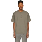 Song for the Mute Taupe Oversized Logo T-Shirt