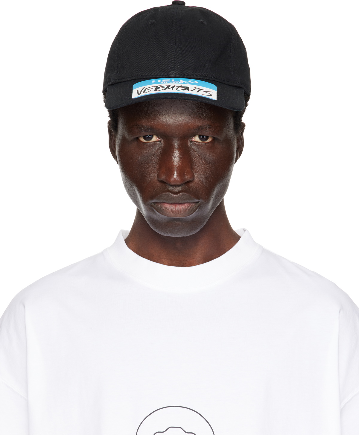 VETEMENTS Black Insecurity Cap Vetements