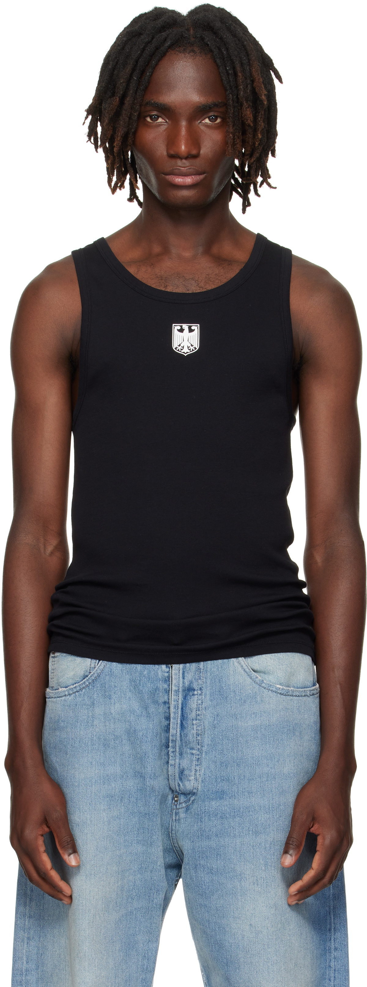 【関税込み】VETEMENTS レッド 'Trademark' Football ジャージー VETEMENTS: レッド 'Trademark' Football ジャージー | SSENSE 日本