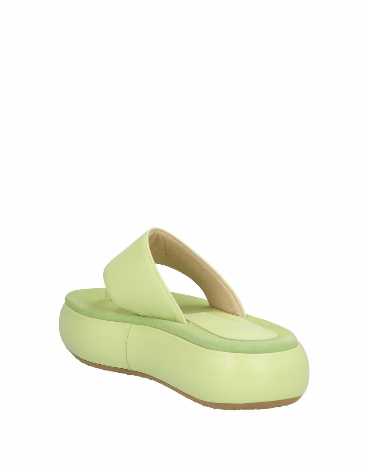 Osoi Womens Thong sandal Lime in Green