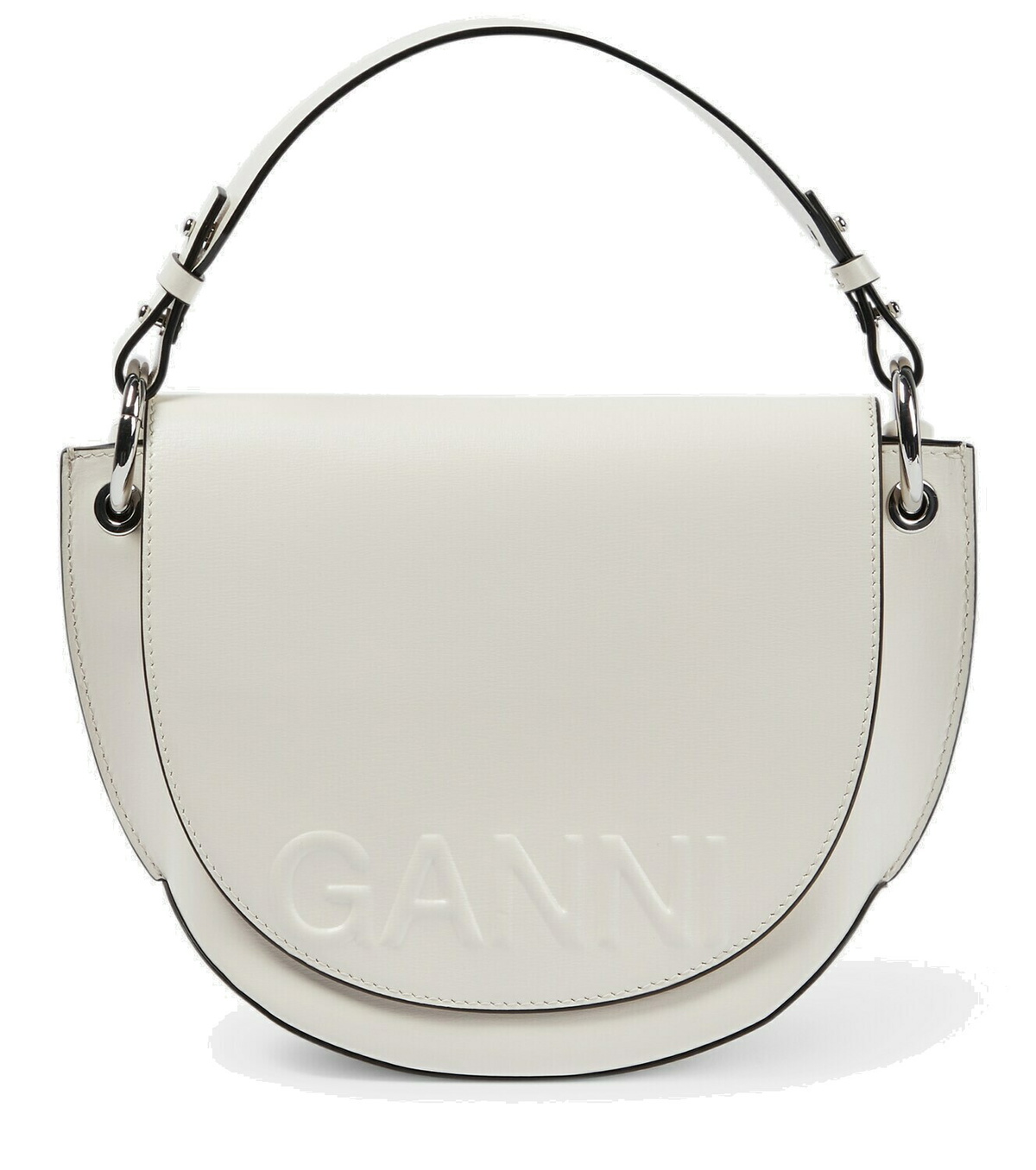 【GANNI】A4736135 BANNER SADDLE CROSSBODY BAG MUSINSA | GANNI Banner Saddle Crossbag - Beige / A4736135