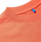 Maison Kitsuné - ADER error Oversized Printed Cotton-Jersey T-Shirt - Orange
