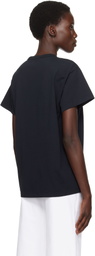 KHAITE Black Maeve T-shirt