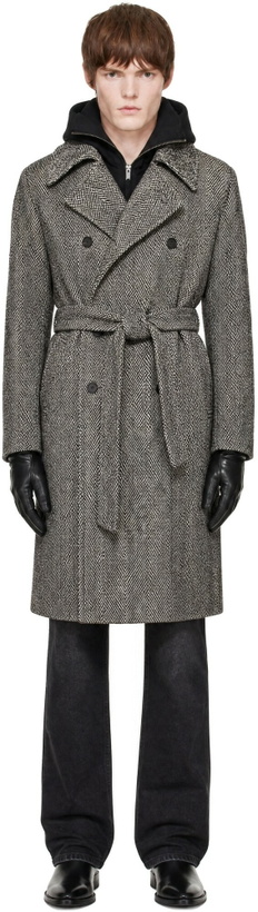 Photo: EGONlab Gray Structured Coat
