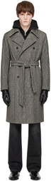 EGONlab Gray Structured Coat