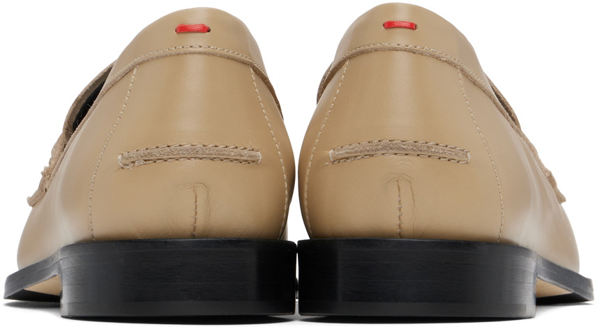 Aeyde Beige Oscar Loafers Aeyde