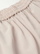 Acne Studios - Straight-Leg Woven Trousers - Neutrals