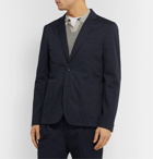 PS Paul Smith - Navy Slim-Fit Cotton-Blend Suit Jacket - Blue