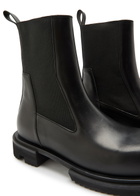 Rick Owens Gabe Leather Chelsea Boots Black