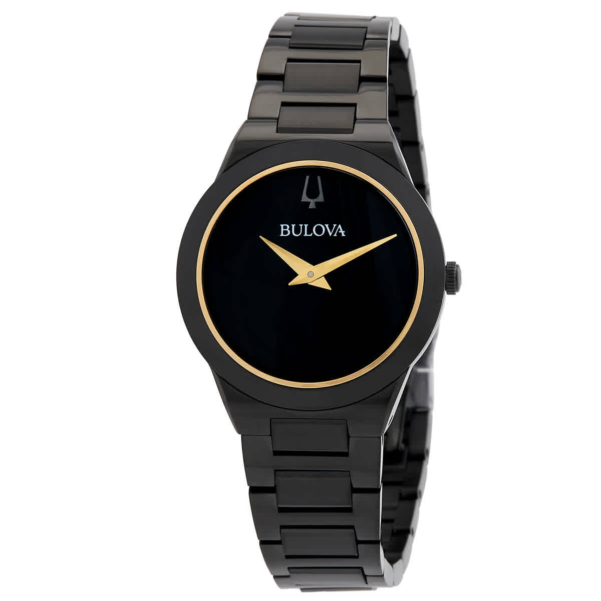 Bulova Millennia Automatic Black Dial Ladies Watch 98L314