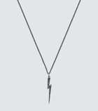 Ileana Makri Thunder 18kt white gold (750/1000) necklace with diamonds