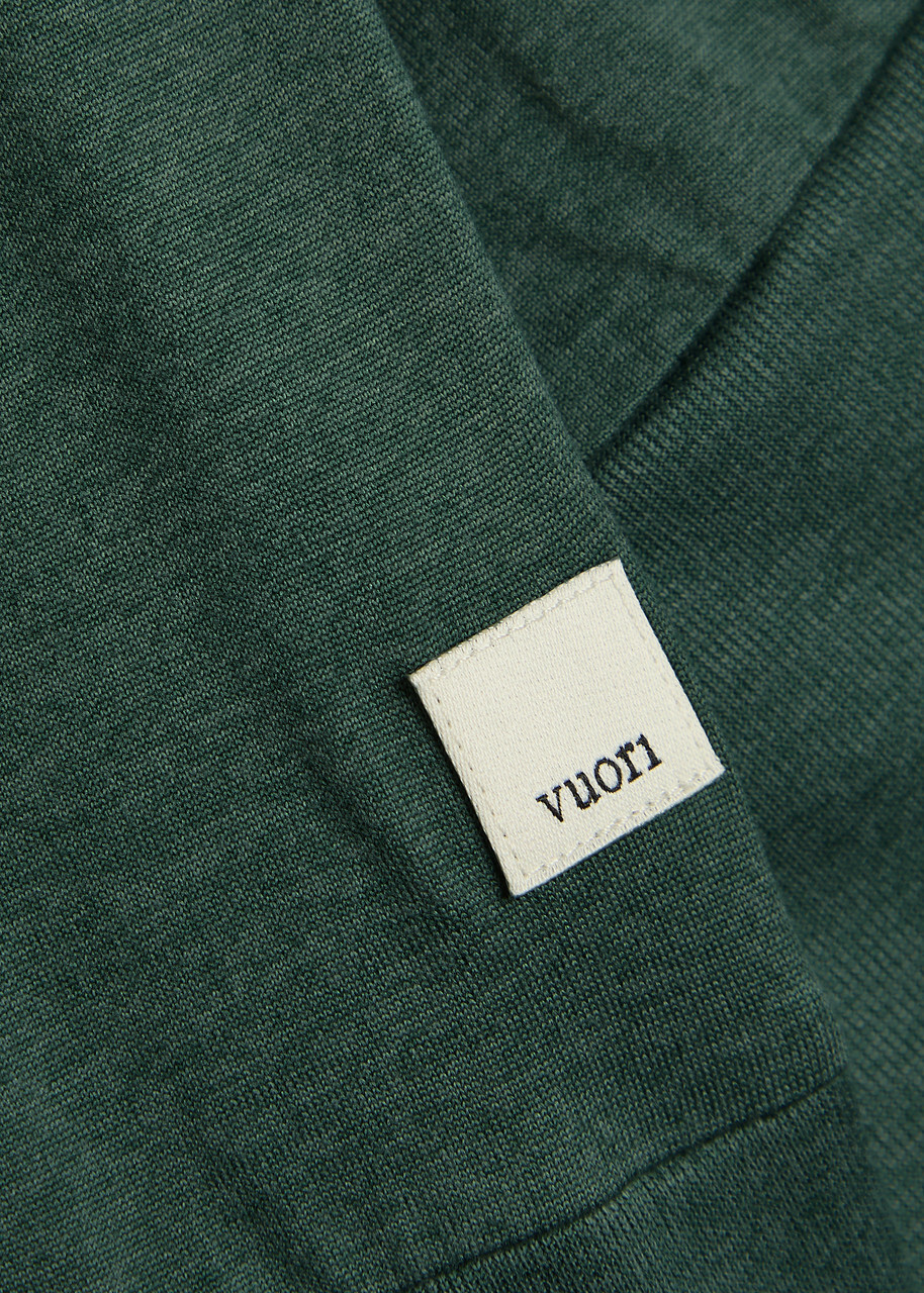 Vuori Daydream Crew-neck Stretch-jersey top Green