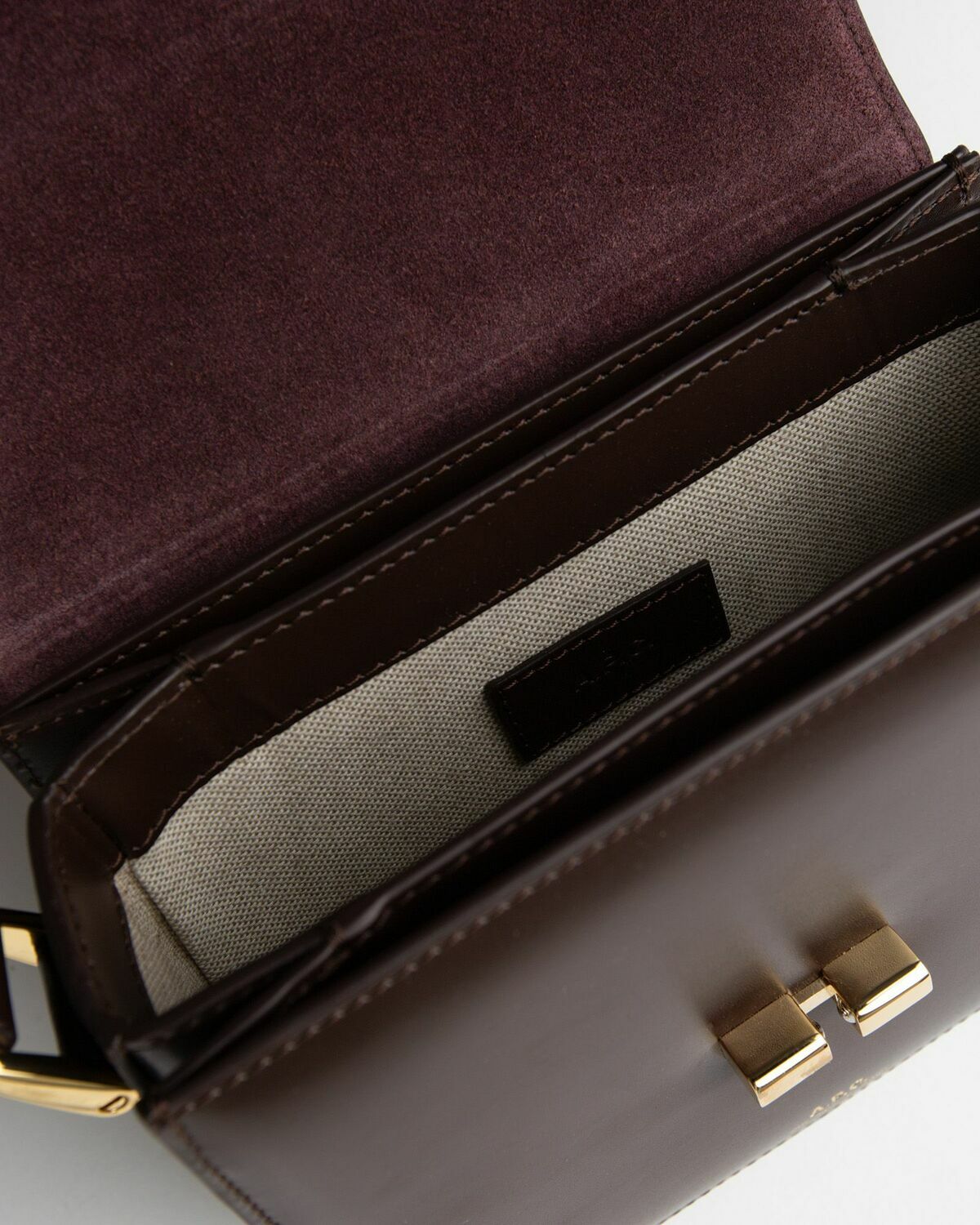 A.P.C. GRACE MINI HANDBAG Brown Women