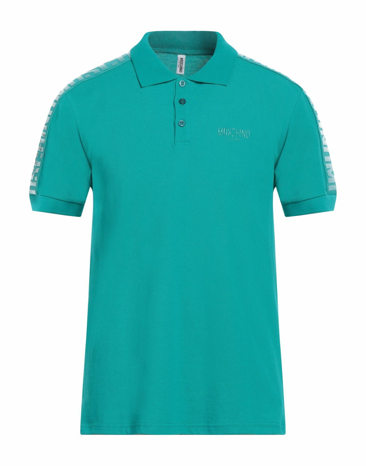 Moschino Mens Polo shirt Turquoise