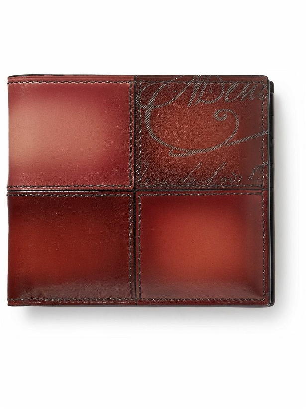 Photo: Berluti - Makore Neo Scritto Panelled Venezia Leather Billfold Wallet