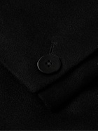 Stòffa - Double-Faced Brushed-Cashmere Coat - Black