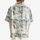 Róhe Men's Silk Vacation Shirt in Durgerdammerdijk Print