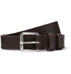 Comme des Garçons - 3cm Leather Belt - Brown