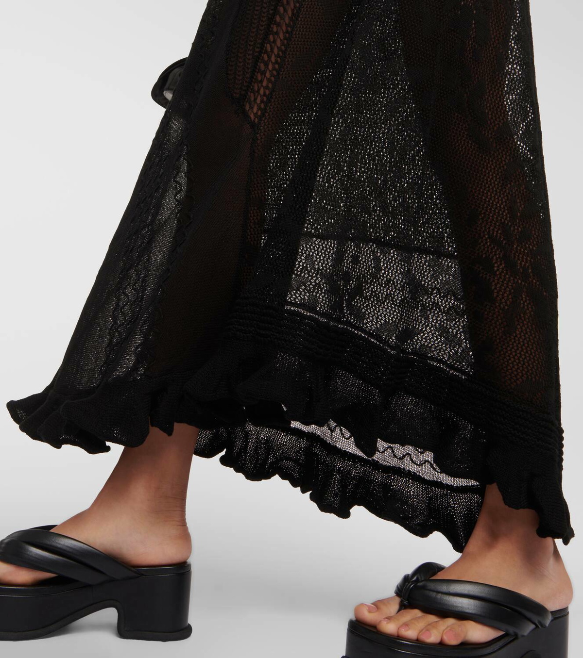 Roberta Einer Halterneck cotton gown
