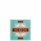 Pendleton Three Piece Towel Set in Aqua 