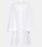 Noir Kei Ninomiya Cotton poplin shirt dress