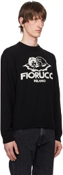 Fiorucci Black Milano Angels Sweater
