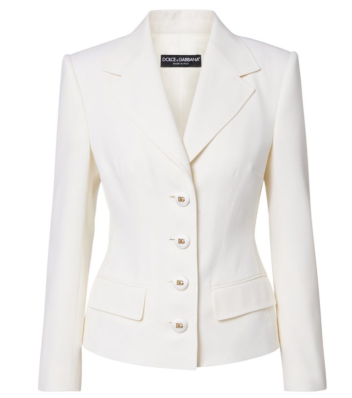 Photo: Dolce&Gabbana Wool-blend jacket