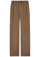 Rohe Houndstooth Straight-leg Trousers Brown