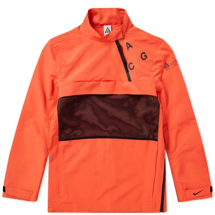 Photo: NikeLab ACG Pullover Shell Jacket Orange