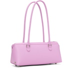 MM6 Maison Margiela Pink Bauletto Small Shoulder Bag