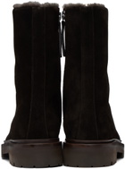 Legres Brown Suede Ankle Boot