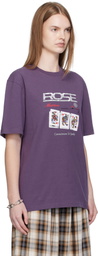 Martine Rose Purple Classic T-shirt