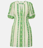 Velvet Lucy patterned cotton minidress