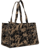 Commission Beige & Black Midtown Tote