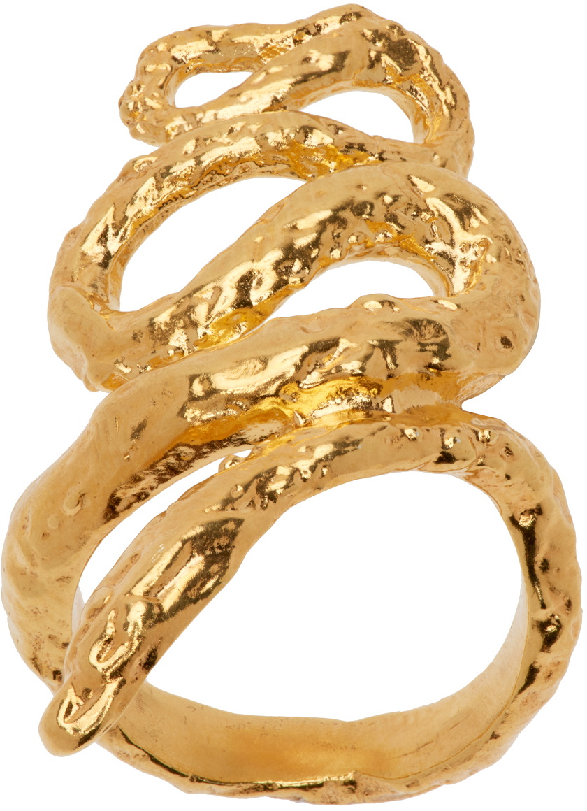 Alighieri Gold 'The Medusa' Ring Alighieri