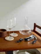 L'Atelier Du Vin - Up & Down Silver-Tone and Leather Corkscrew and Champagne Stopper Set