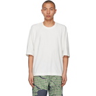 Homme Plisse Issey Miyake White Release-T Basic T-Shirt