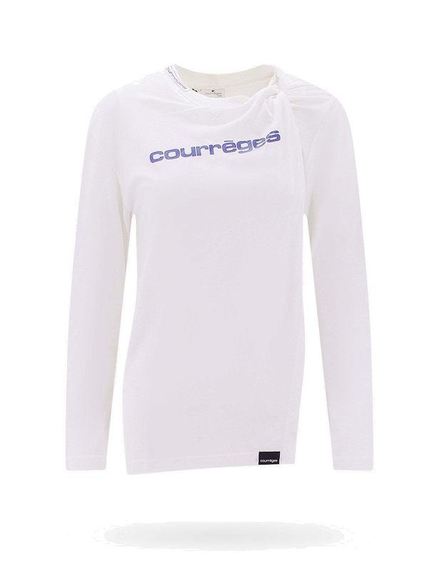 Photo: Courreges T Shirt White   Womens