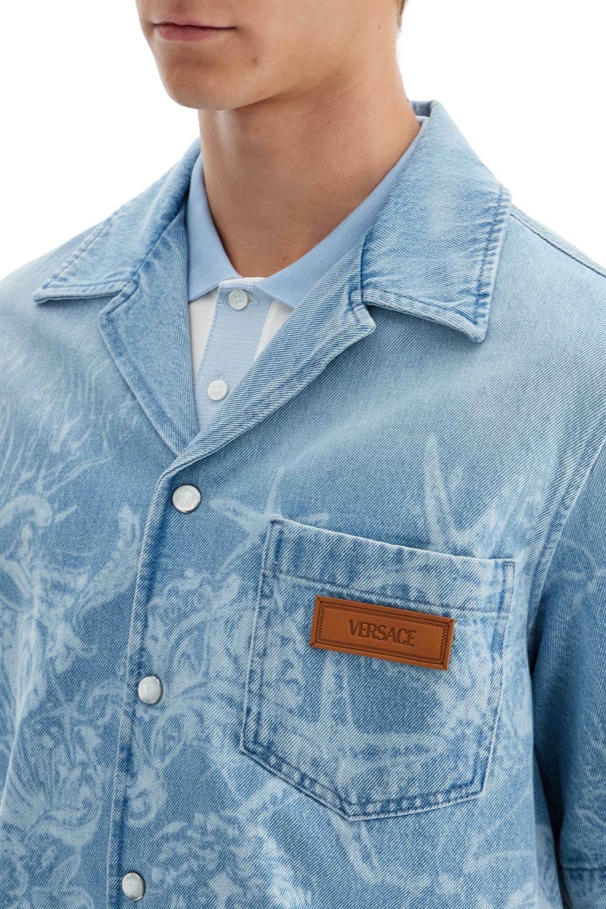 Versace Blue Shirts main image 0